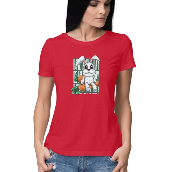 Women's : Bunny T-shirt - Image 4