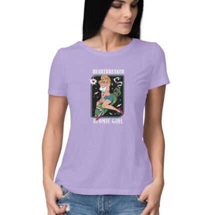 Women's : Heartbreaker Atomic Girl T-shirt - Image 2