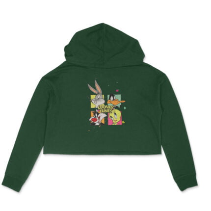 Women's : Looney Tunes Crop Hoodie - Image 9