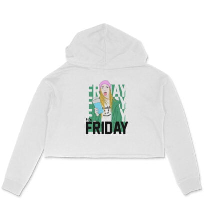 Women's : Friiday Crop Hoodie - Image 11