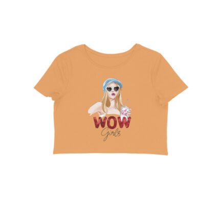 Women's : Wow Girls Crop Top - Image 7