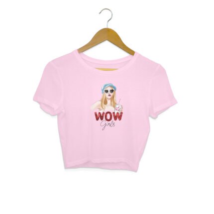 Women's : Wow Girls Crop Top