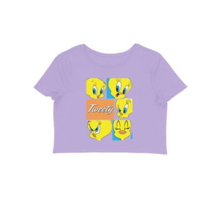 Women's : Miss Tweety Crop Top - Image 5