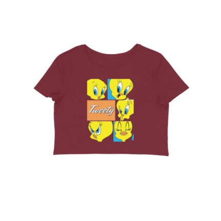 Women's : Miss Tweety Crop Top - Image 9