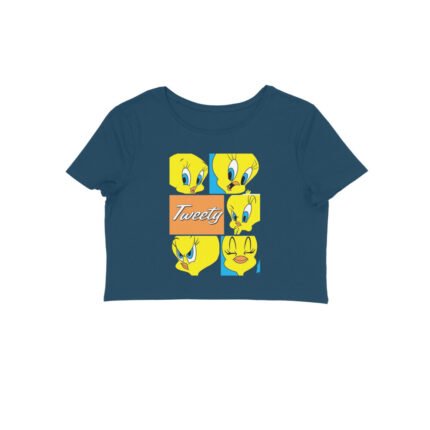 Women's : Miss Tweety Crop Top - Image 11