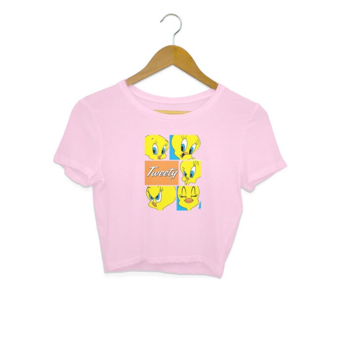 Women's : Miss Tweety Crop Top - Image 7