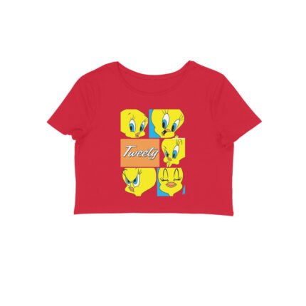 Women's : Miss Tweety Crop Top - Image 15