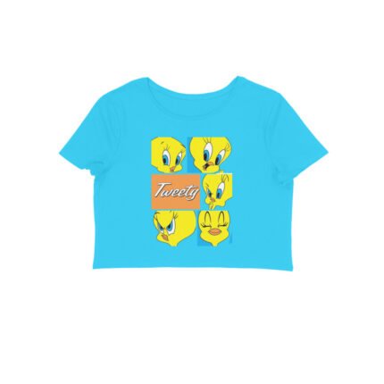 Women's : Miss Tweety Crop Top - Image 17