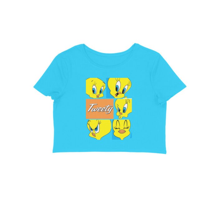 Women's : Miss Tweety Crop Top - Image 17