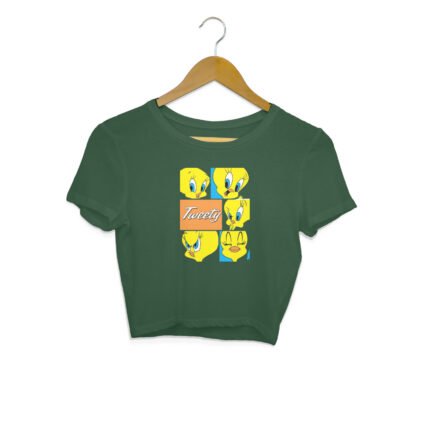 Women's : Miss Tweety Crop Top - Image 13