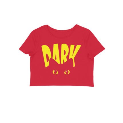 Women's : Dark Crop Top - Image 9