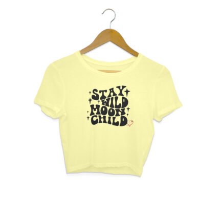 Women's : Moon Child Crop Top