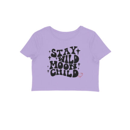 Women's : Moon Child Crop Top - Image 5
