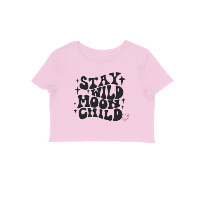 Women's : Moon Child Crop Top - Image 7