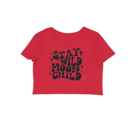Women's : Moon Child Crop Top - Image 9