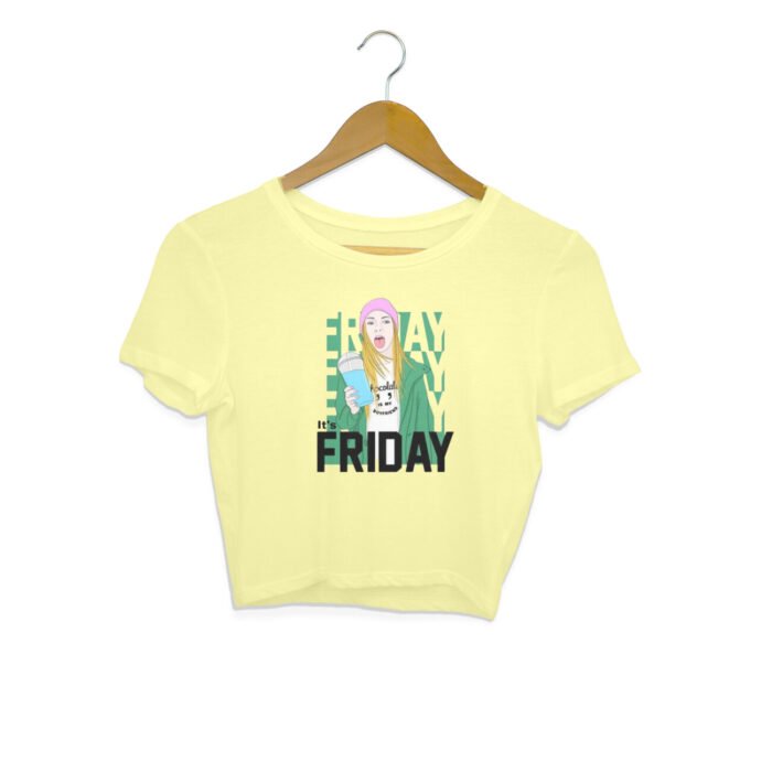 Women's : Friday Crop Top - Image 1