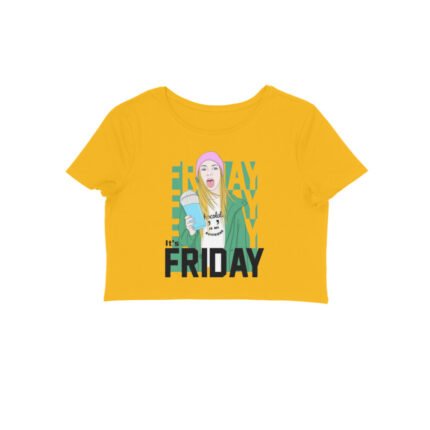 Women's : Friday Crop Top - Image 3