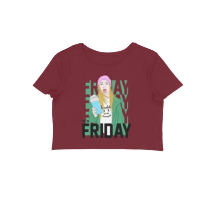 Women's : Friday Crop Top - Image 9