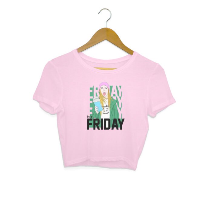 Women's : Friday Crop Top - Image 7