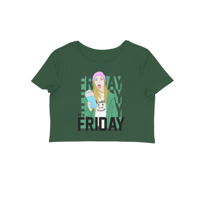 Women's : Friday Crop Top - Image 13