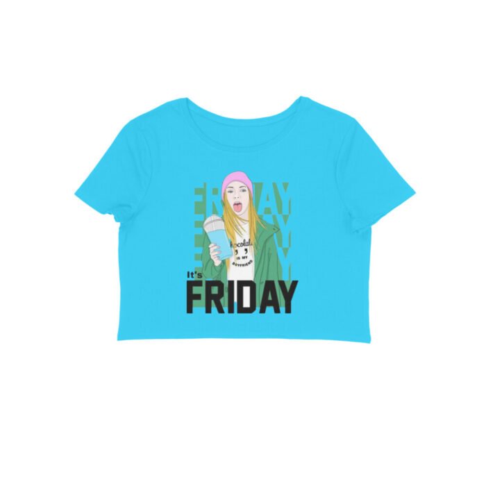 Women's : Friday Crop Top - Image 15