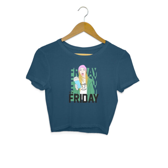 Women's : Friday Crop Top - Image 11
