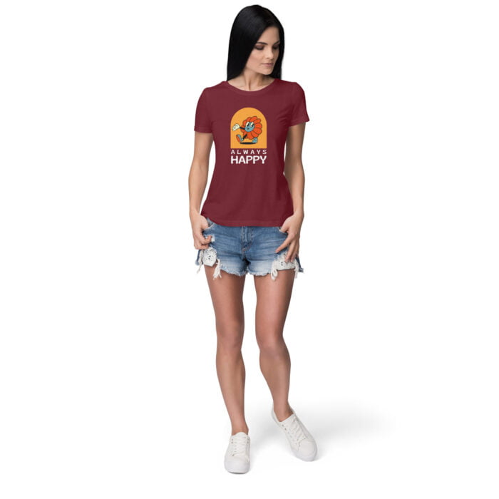 Women's : Always Happy T-shirt - Image 2