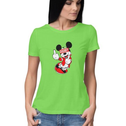 Women's : Mickey mouse Disobey T-shirt