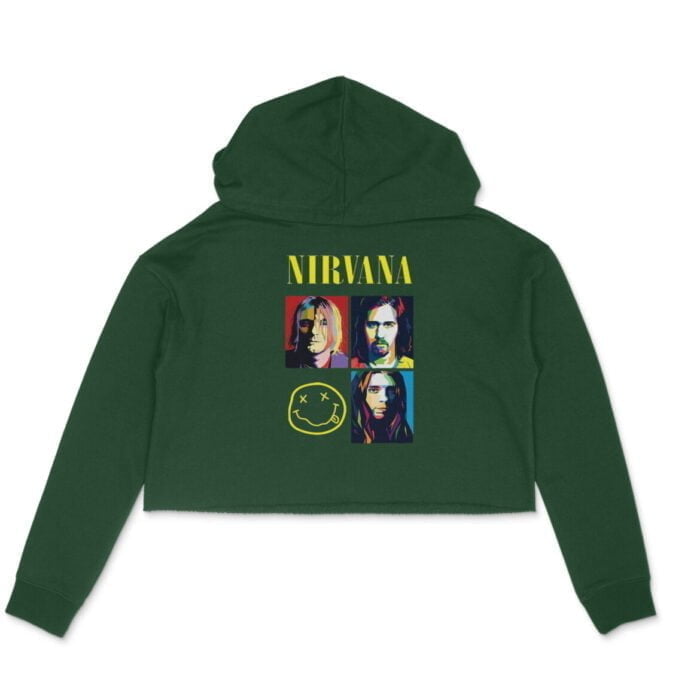 Women's : Nirvana Crop Hoodie - Image 1