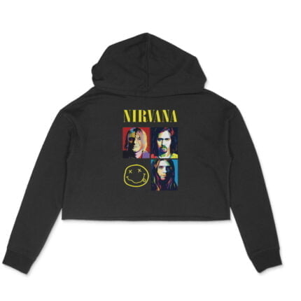 Women's : Nirvana Crop Hoodie - Image 5