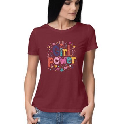 Women's : Girl Power T-shirt - Image 3
