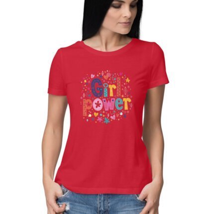 Women's : Girl Power T-shirt - Image 5