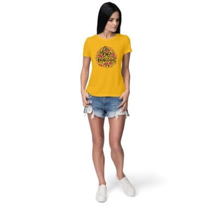 Women's : Be Positive T-shirt - Image 2