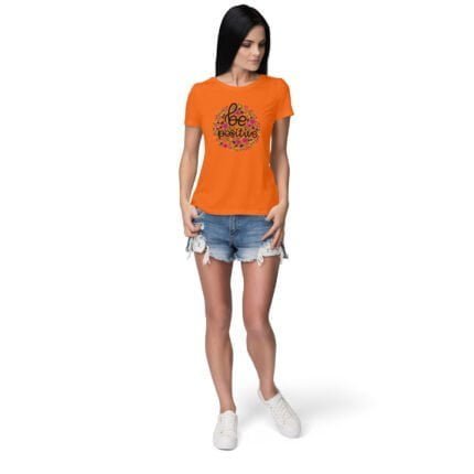 Women's : Be Positive T-shirt - Image 3