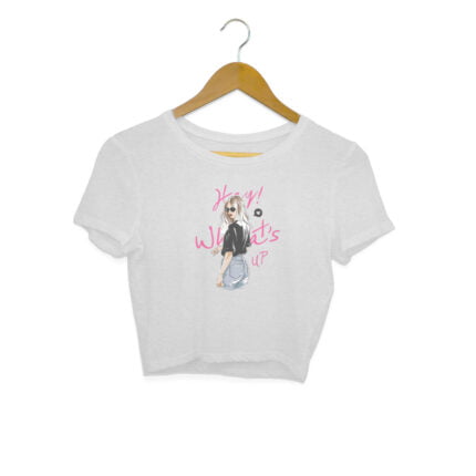 Women's : What's Up Crop Top