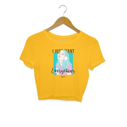 Women's : Classic Crop Top - Image 3