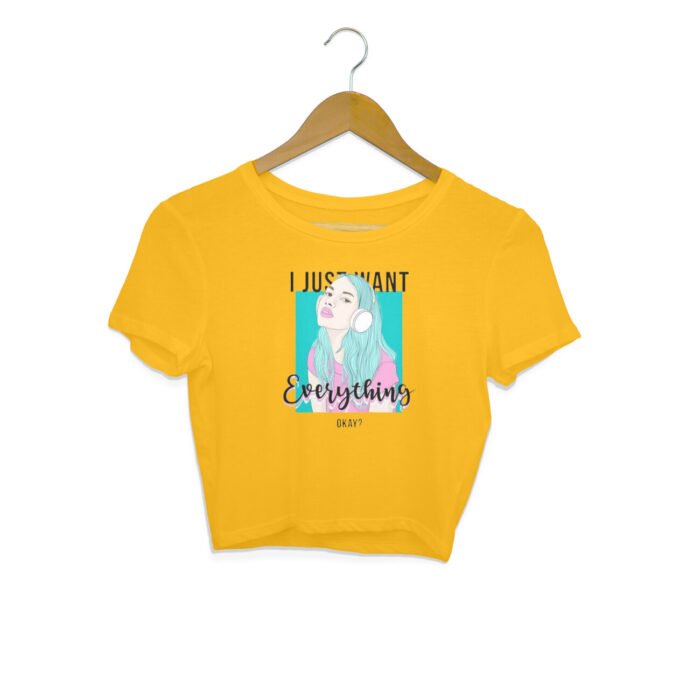 Women's : Classic Crop Top - Image 3