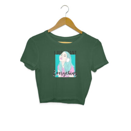 Women's : Classic Crop Top - Image 9