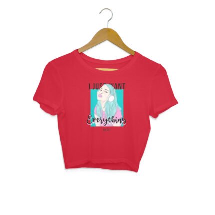 Women's : Classic Crop Top - Image 13