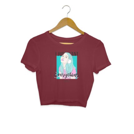 Women's : Classic Crop Top - Image 19