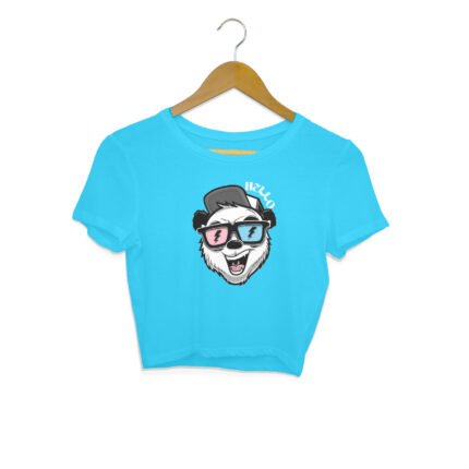 Women's : Hello Crop Top