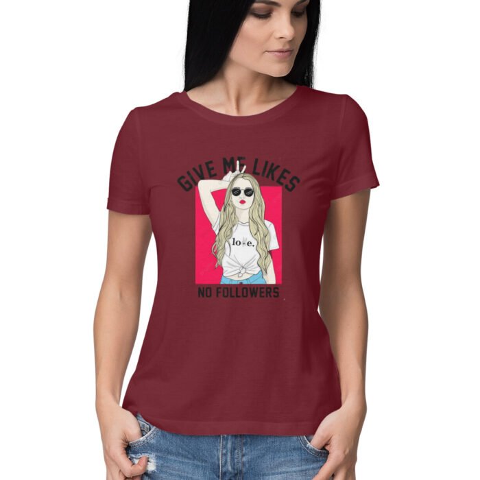 Women's : Like No Follower T-shirt - Image 11