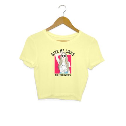 Women's : Like No Follower Crop Top
