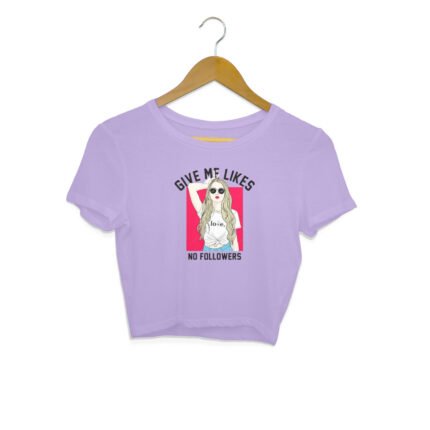 Women's : Like No Follower Crop Top - Image 3