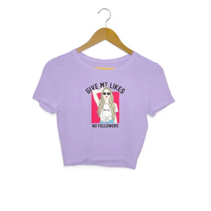 Women's : Like No Follower Crop Top - Image 3