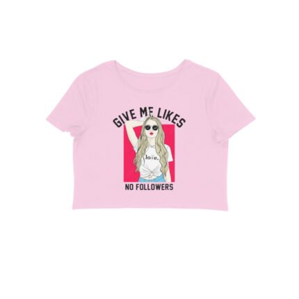 Women's : Like No Follower Crop Top - Image 7