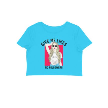 Women's : Like No Follower Crop Top - Image 15
