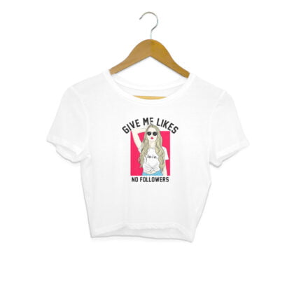 Women's : Like No Follower Crop Top - Image 17