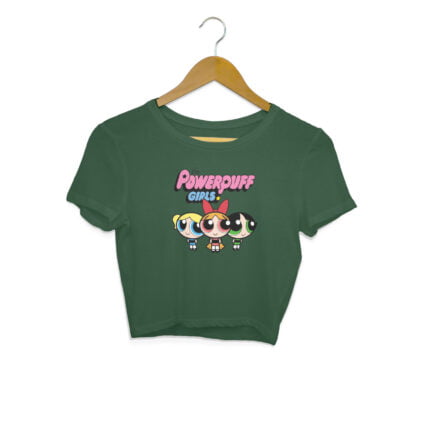 Women's : PowerPuff Girls Crop Top