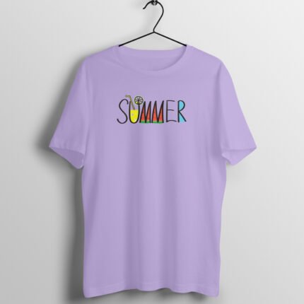 Summer : Summer Typography T-shirt - Image 2
